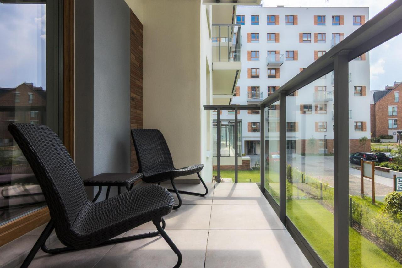 Bright & Stylish Apartment With Balcony 1,5 Km To Gdansk Main City By Noclegi Renters エクステリア 写真